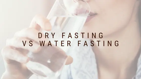 Blog Post Header - Dry Fasting vs Water Fasting