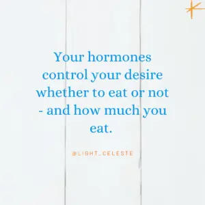 Your hormones control your desire to eat