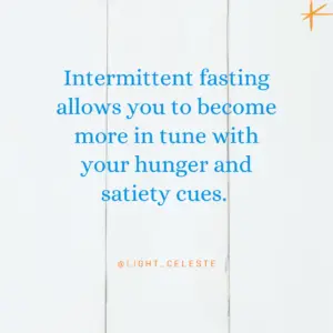 intermittent fasting and your hunger cues